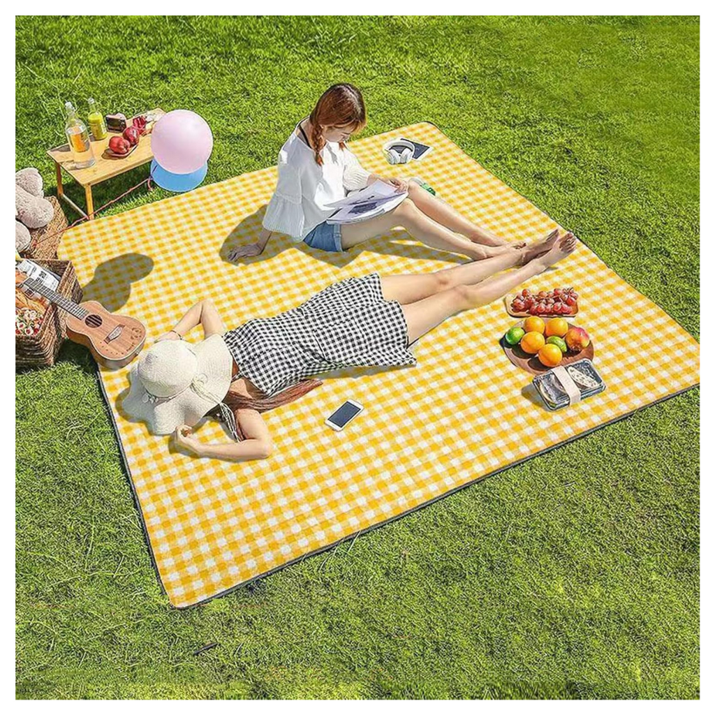 Manta de picnic a cuadros impermeable